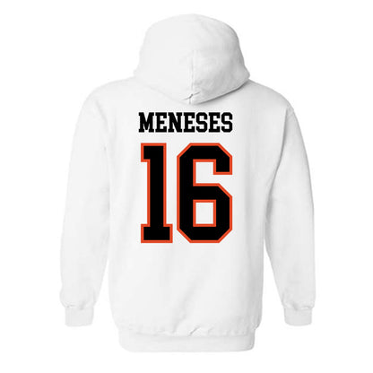 Oregon State - NCAA Men's Soccer : Massimo Meneses - Classic Shersey Hooded Sweatshirt-1