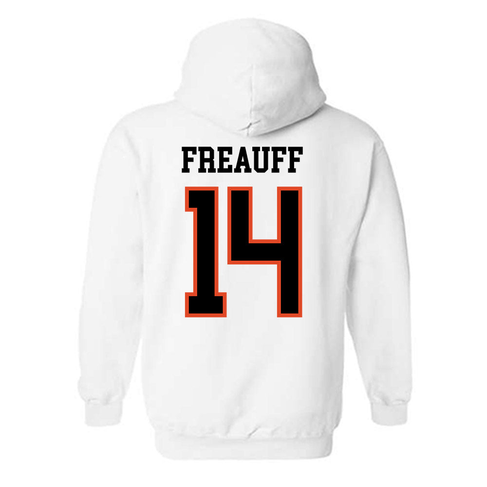 Oregon State - NCAA Football : Eddie Freauff - Classic Shersey Hooded Sweatshirt-1