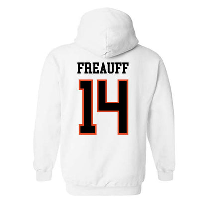 Oregon State - NCAA Football : Eddie Freauff - Classic Shersey Hooded Sweatshirt-1