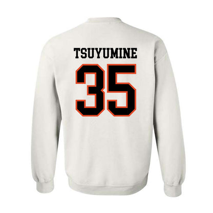 Oregon State - NCAA Football : Tetsuta Tsuyumine - Classic Shersey Crewneck Sweatshirt-1