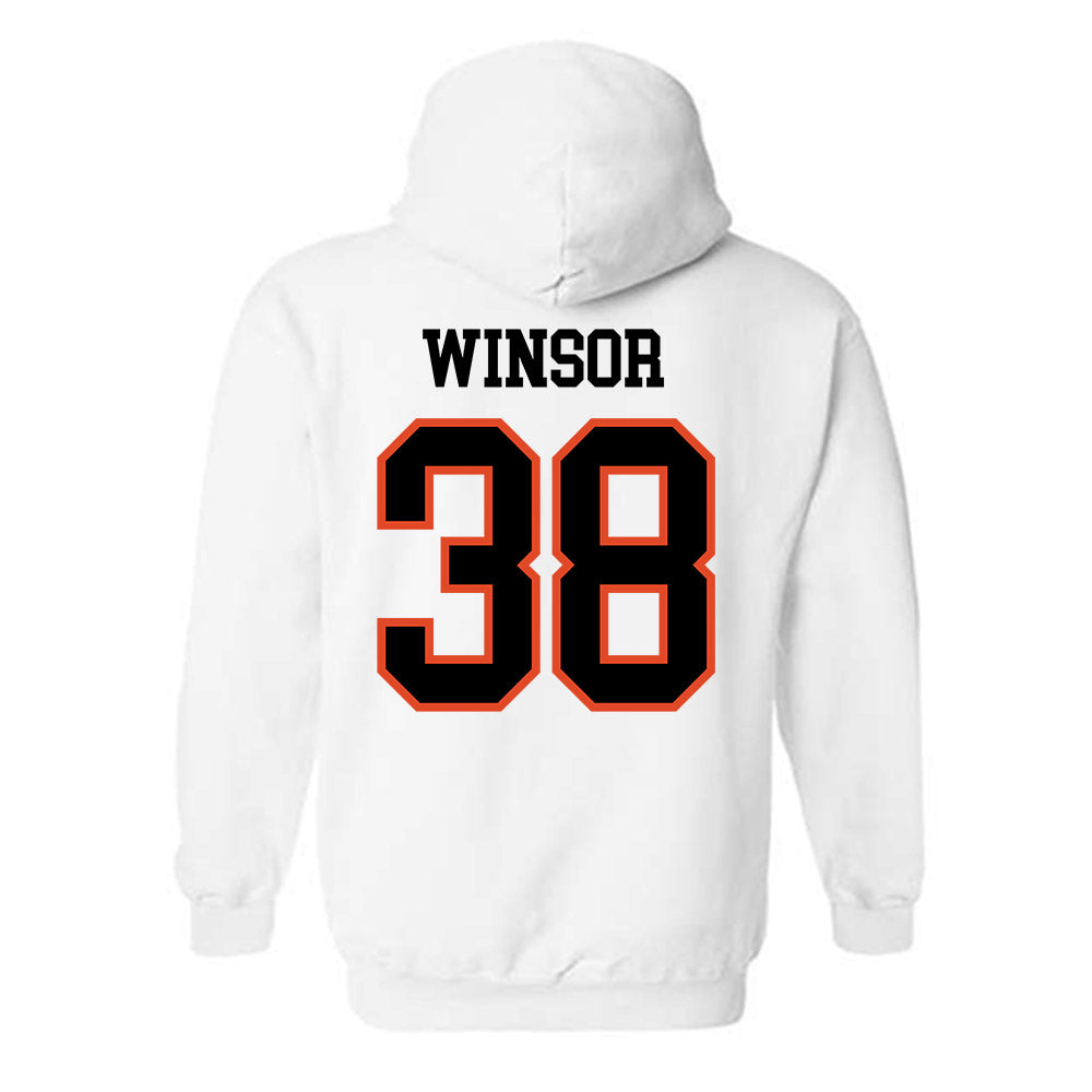 Oregon State - NCAA Football : AJ Winsor - Classic Shersey Hooded Sweatshirt-1