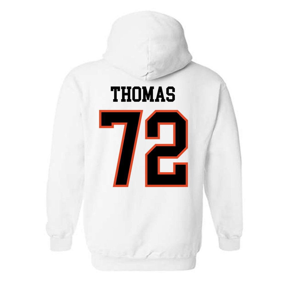 Oregon State - NCAA Football : Noah Thomas - Classic Shersey Hooded Sweatshirt-1