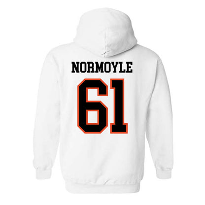 Oregon State - NCAA Football : Jake Normoyle - Classic Shersey Hooded Sweatshirt-1