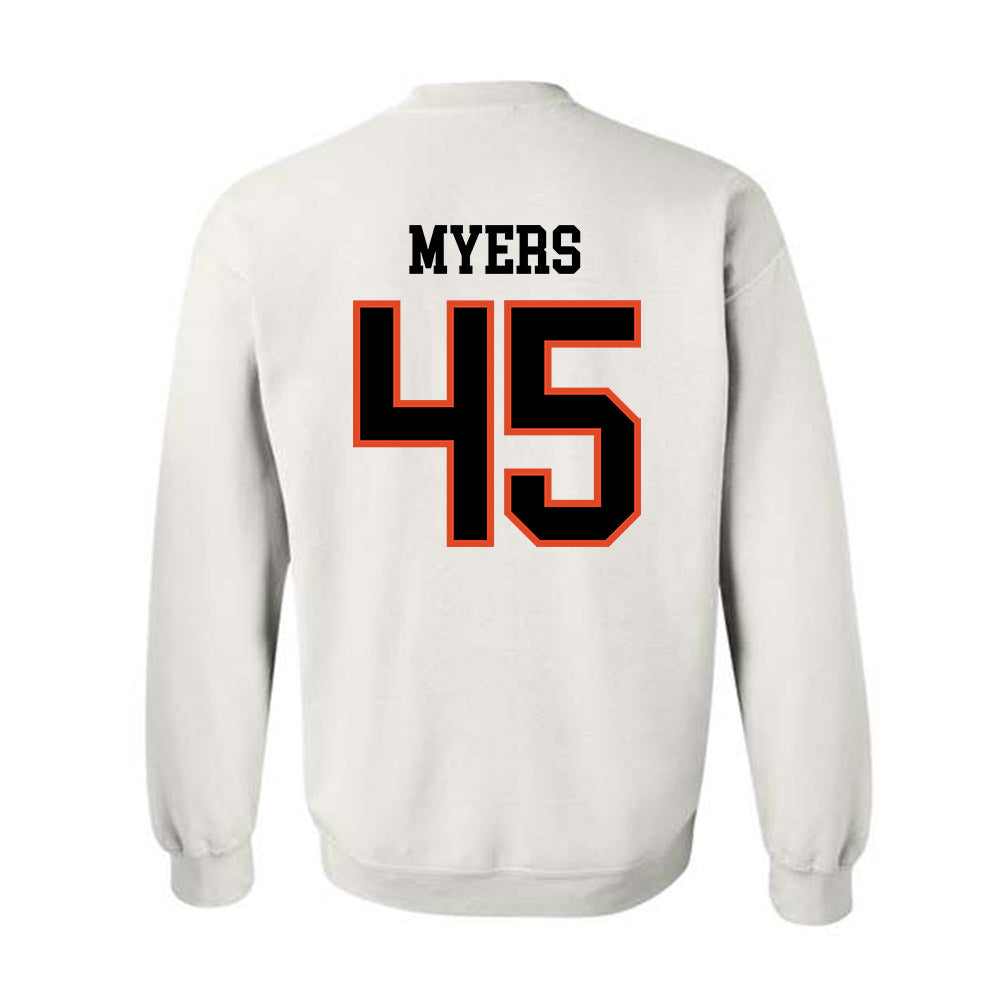 Oregon State - NCAA Football : Jesse Myers - Classic Shersey Crewneck Sweatshirt-1