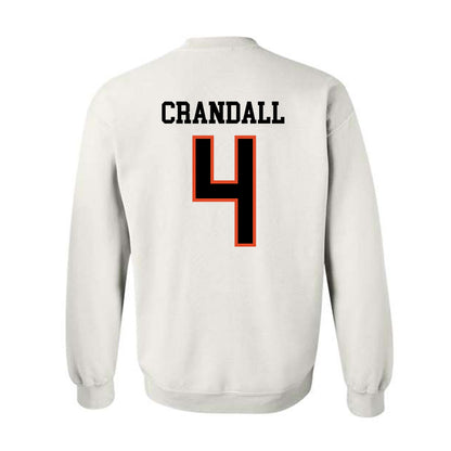Oregon State - NCAA Football : TJ Crandall - Classic Shersey Crewneck Sweatshirt-1