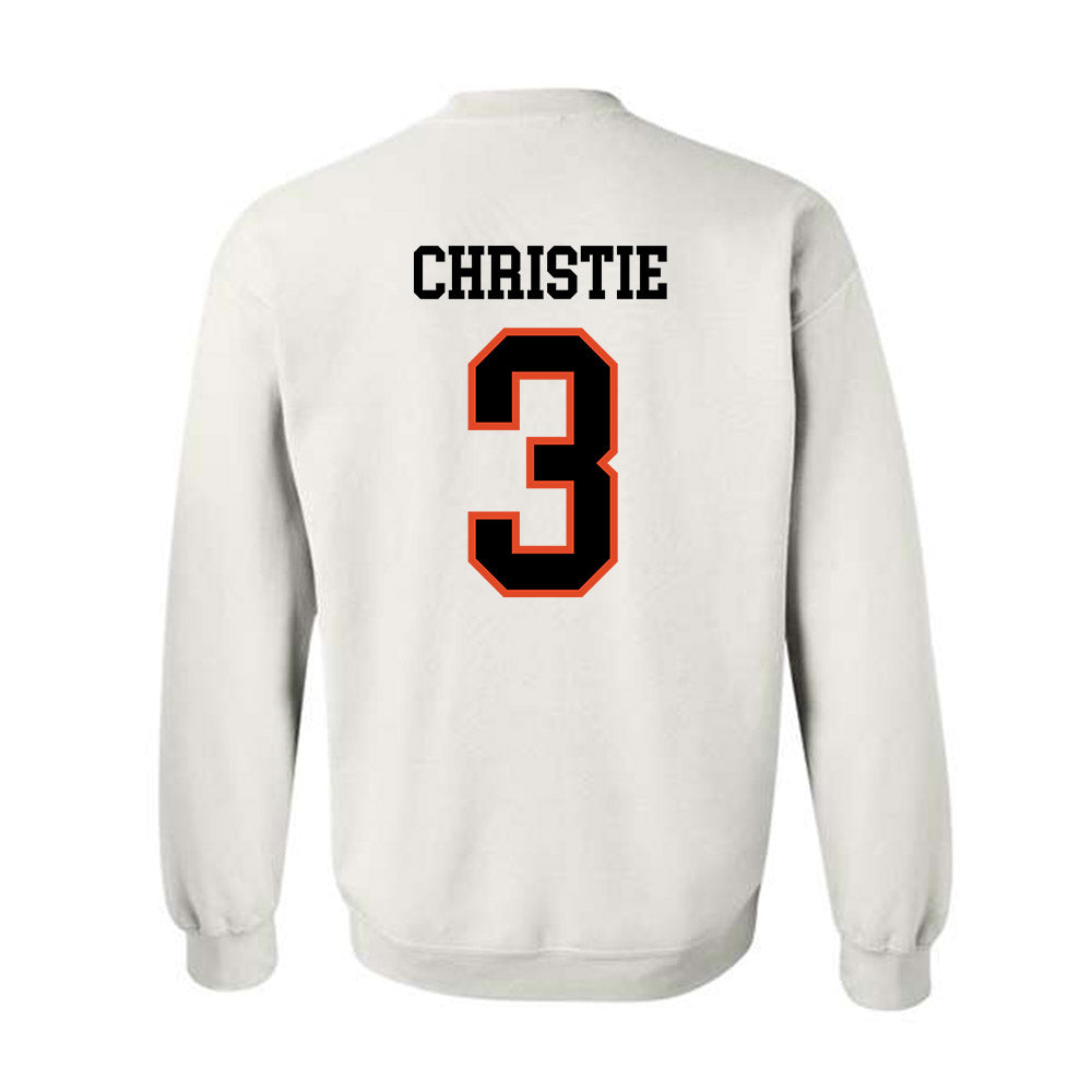 Oregon State - NCAA Men's Basketball : Malcolm Christie - Classic Shersey Crewneck Sweatshirt-1