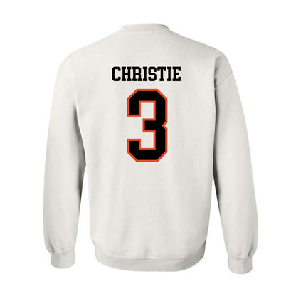 Oregon State - NCAA Men's Basketball : Malcolm Christie - Classic Shersey Crewneck Sweatshirt-1