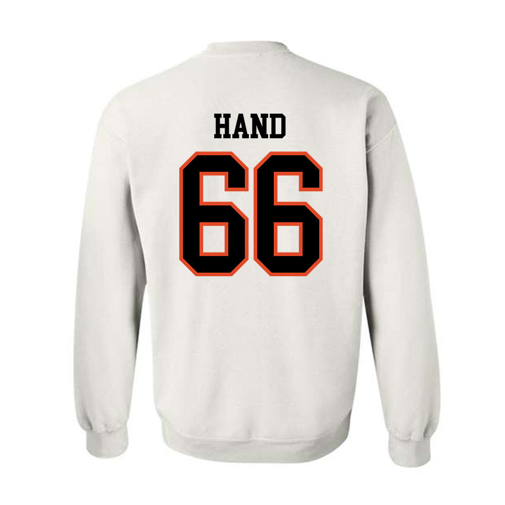 Oregon State - NCAA Football : JT Hand - Classic Shersey Crewneck Sweatshirt-1