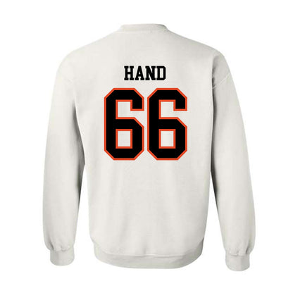 Oregon State - NCAA Football : JT Hand - Classic Shersey Crewneck Sweatshirt-1