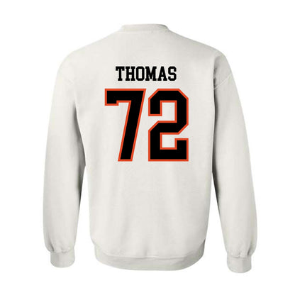 Oregon State - NCAA Football : Noah Thomas - Classic Shersey Crewneck Sweatshirt-1