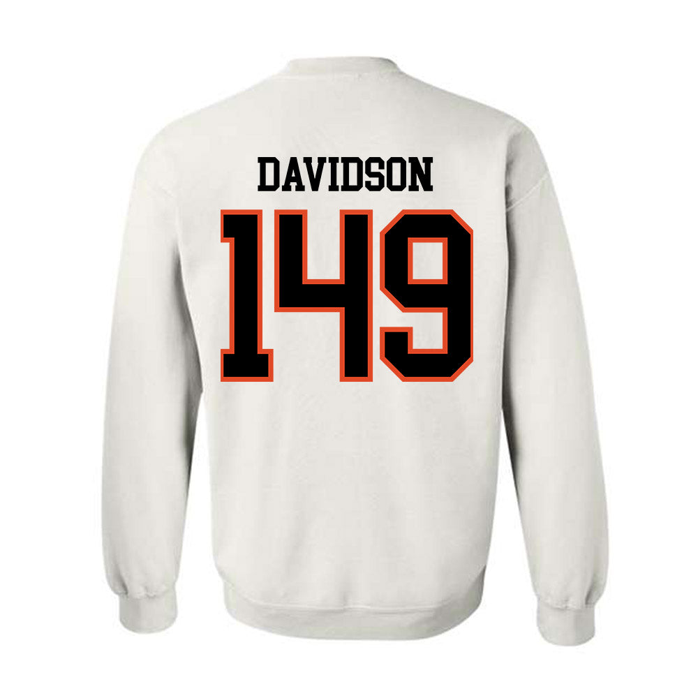 Oregon State - NCAA Wrestling : Koy Davidson - Classic Shersey Crewneck Sweatshirt-1