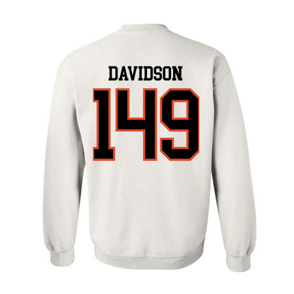 Oregon State - NCAA Wrestling : Koy Davidson - Classic Shersey Crewneck Sweatshirt-1