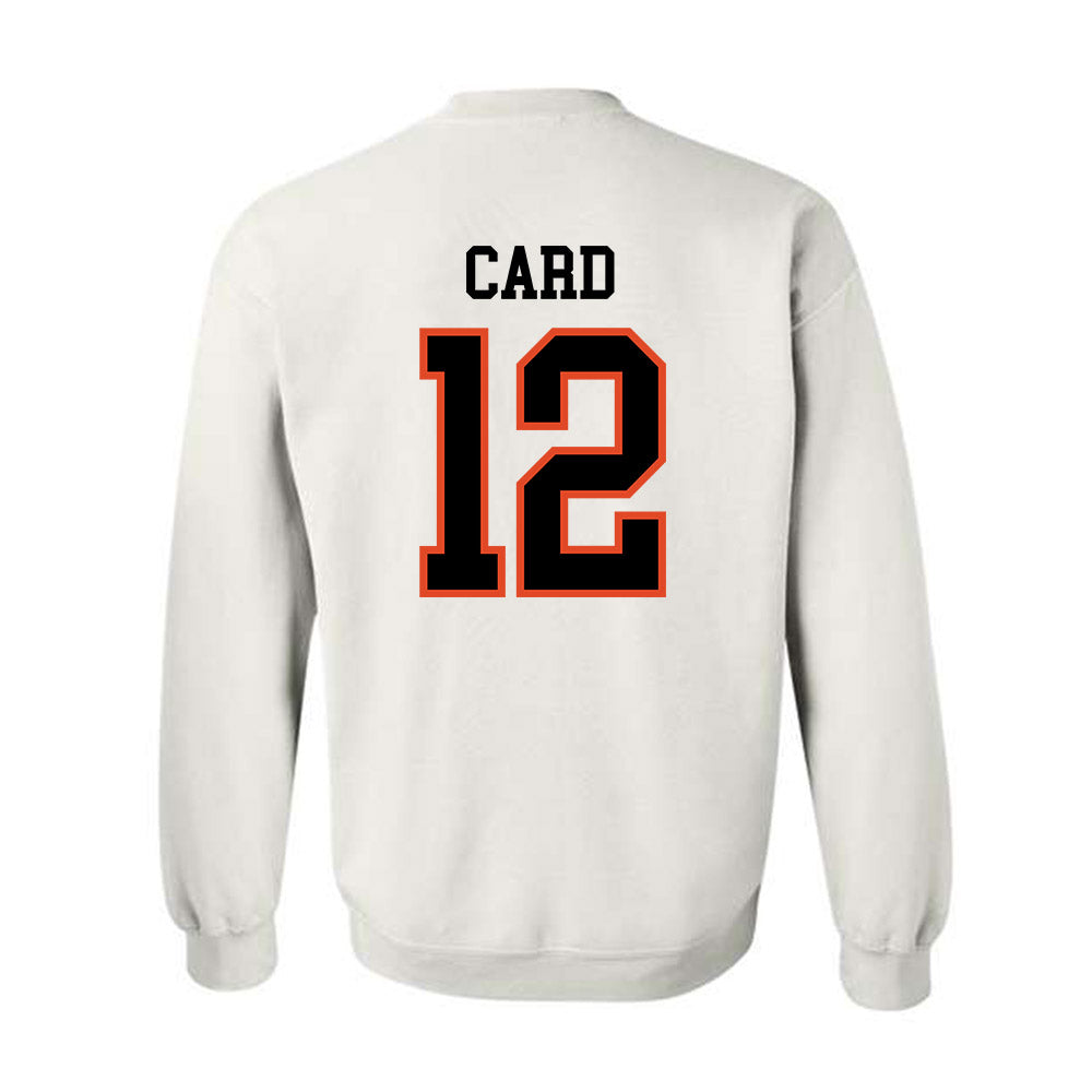 Oregon State - NCAA Football : Zachary Card - Classic Shersey Crewneck Sweatshirt-1