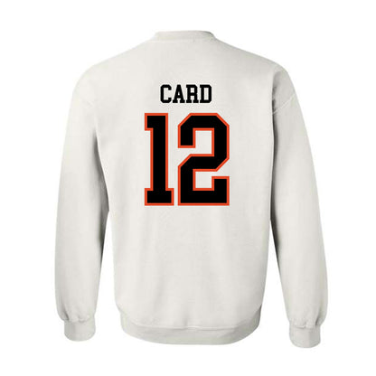Oregon State - NCAA Football : Zachary Card - Classic Shersey Crewneck Sweatshirt-1