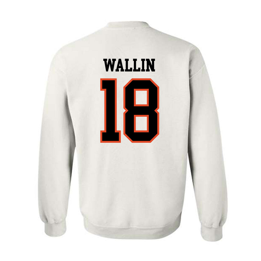 Oregon State - NCAA Football : Kai Wallin - Classic Shersey Crewneck Sweatshirt-1