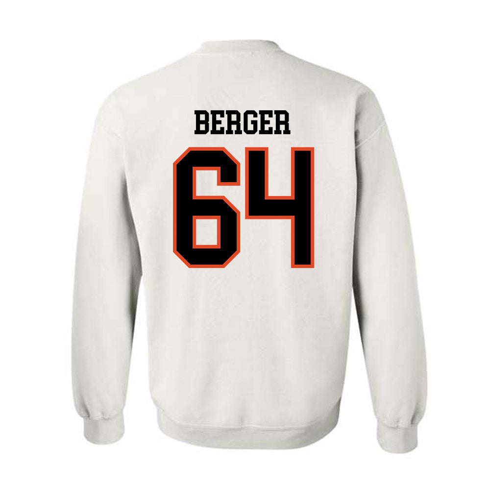 Oregon State - NCAA Football : Ryan Berger - Classic Shersey Crewneck Sweatshirt-1
