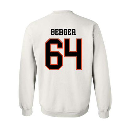Oregon State - NCAA Football : Ryan Berger - Classic Shersey Crewneck Sweatshirt-1
