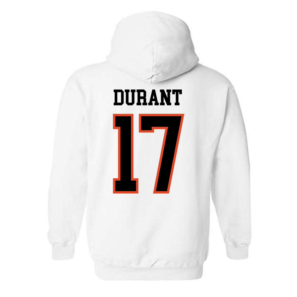 Oregon State - NCAA Football : Malachi Durant - Classic Shersey Hooded Sweatshirt-1