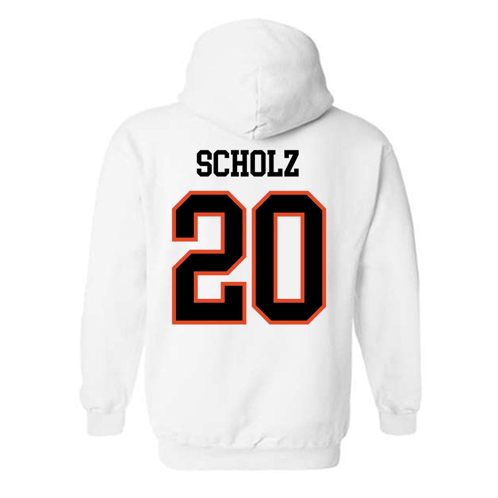 Oregon State - NCAA Women's Volleyball : Nathalie Scholz - Classic Shersey Hooded Sweatshirt-1