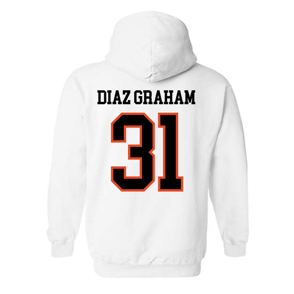 Oregon State - NCAA Men's Basketball : Jorge Diaz Graham - Classic Shersey Hooded Sweatshirt-1