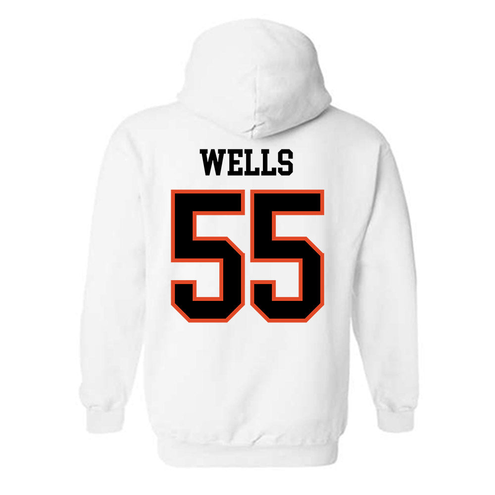 Oregon State - NCAA Football : Van Wells - Classic Shersey Hooded Sweatshirt-1