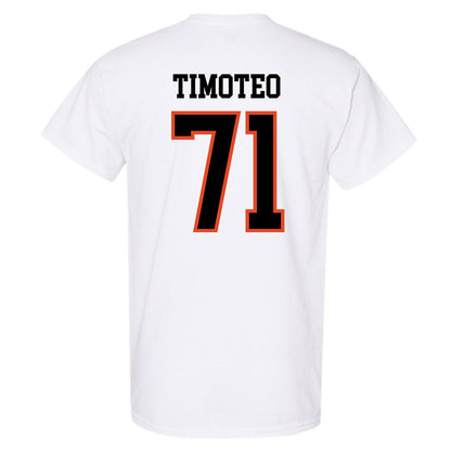 Oregon State - NCAA Football : Josiah Timoteo - Classic Shersey T-Shirt-1
