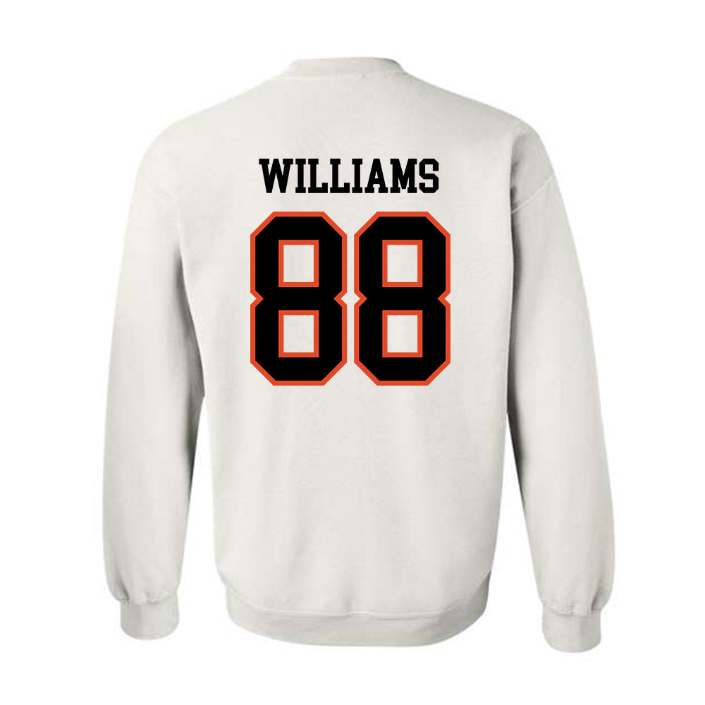 Oregon State - NCAA Football : Riley Williams - Classic Shersey Crewneck Sweatshirt-1