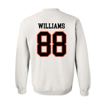 Oregon State - NCAA Football : Riley Williams - Classic Shersey Crewneck Sweatshirt-1