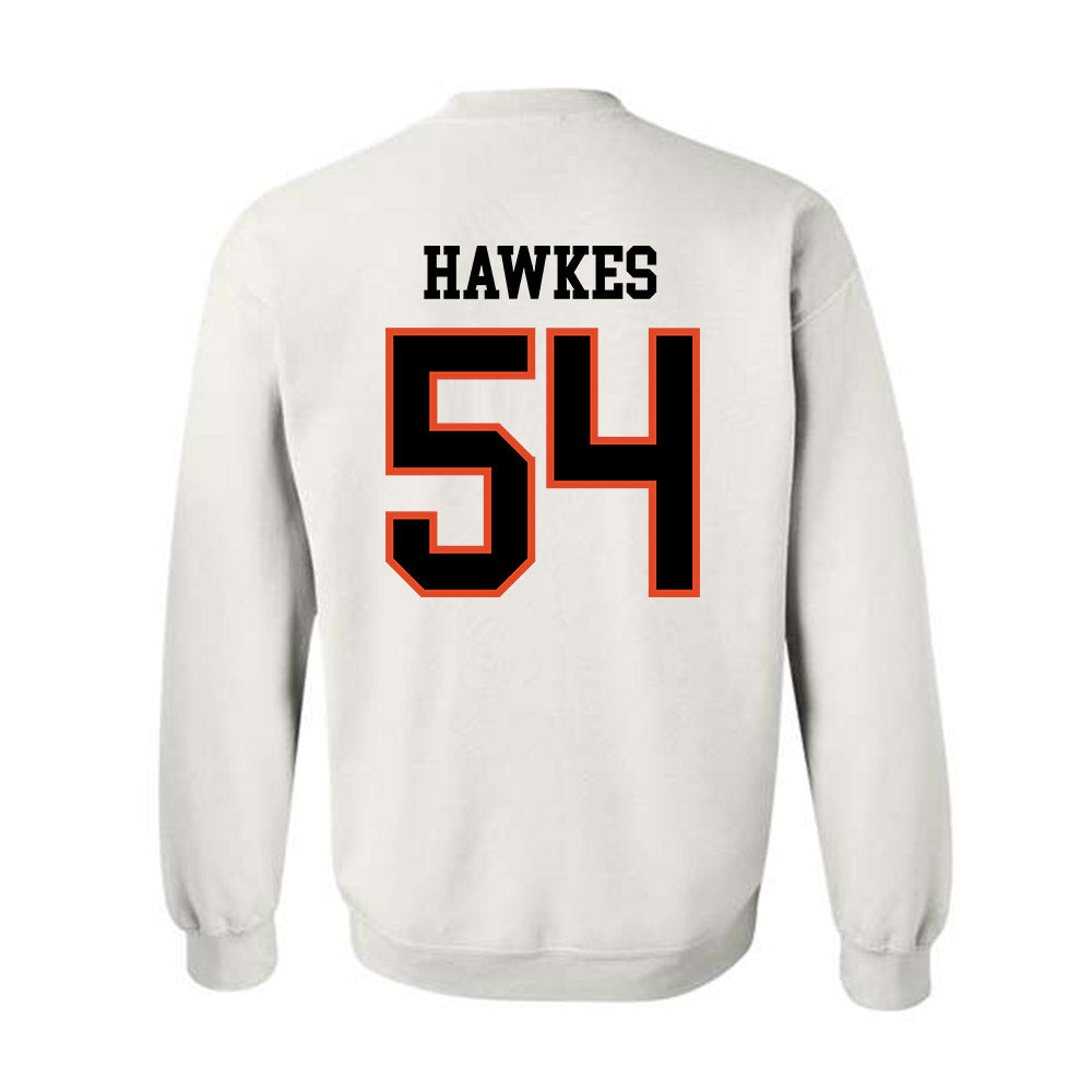 Oregon State - NCAA Football : Adam Hawkes - Classic Shersey Crewneck Sweatshirt-1