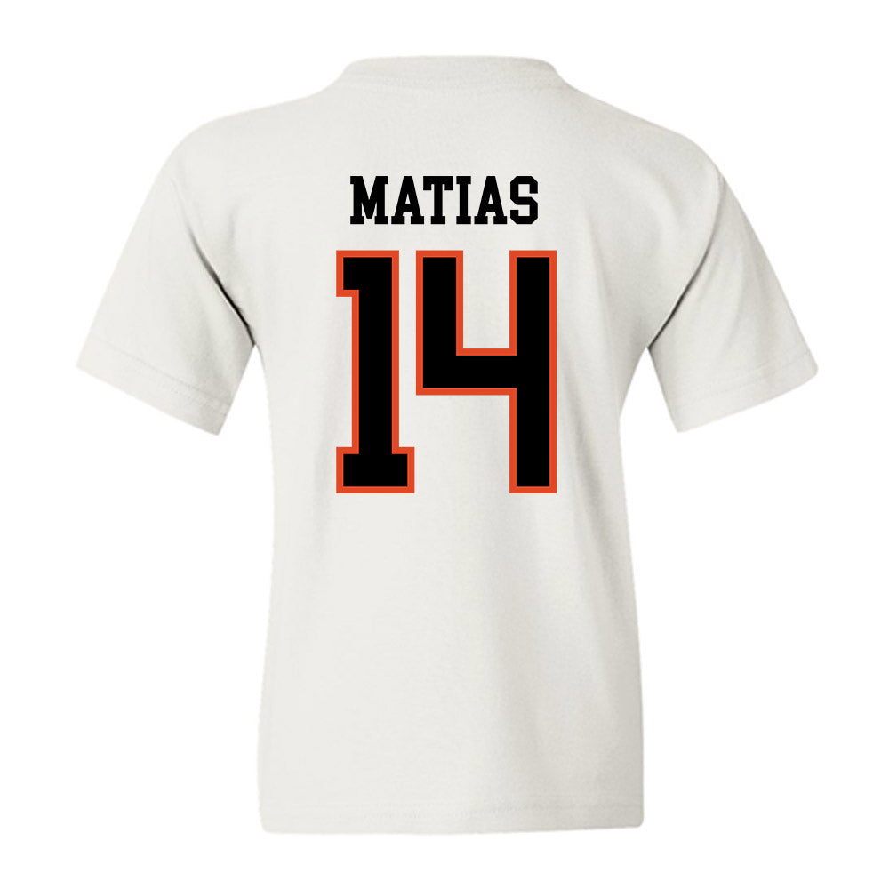 Oregon State - NCAA Women's Volleyball : Jackie Matias - Classic Shersey Youth T-Shirt-1