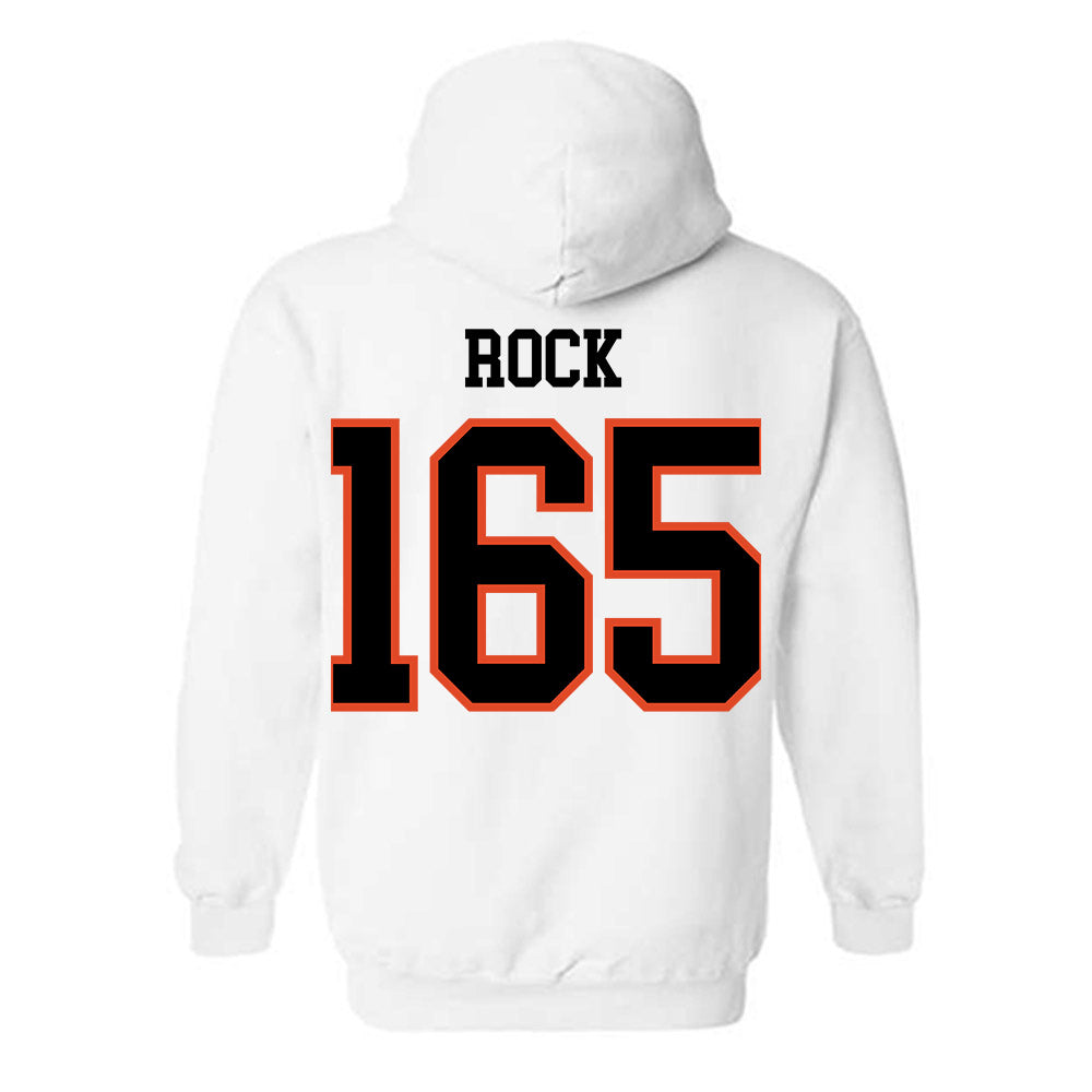 Oregon State - NCAA Wrestling : keller rock - Classic Shersey Hooded Sweatshirt-1