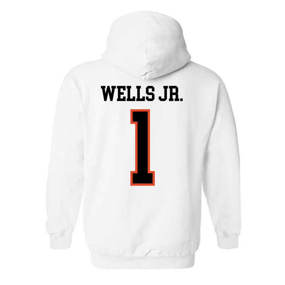 Oregon State - NCAA Football : David Wells Jr. - Classic Shersey Hooded Sweatshirt-1
