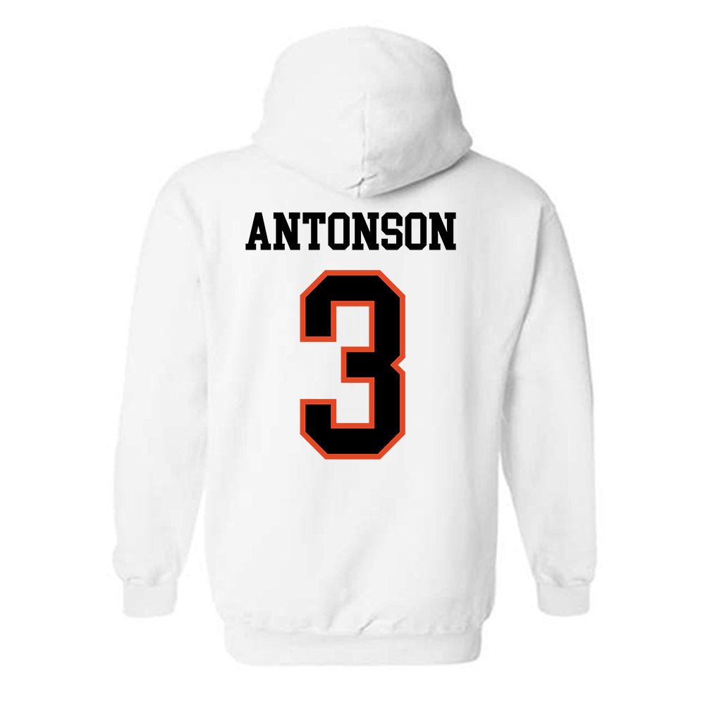 Oregon State - NCAA Women's Soccer : Lindsey Antonson - Classic Shersey Hooded Sweatshirt-1