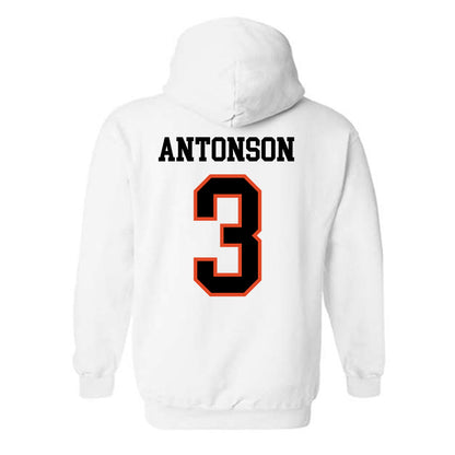 Oregon State - NCAA Women's Soccer : Lindsey Antonson - Classic Shersey Hooded Sweatshirt-1