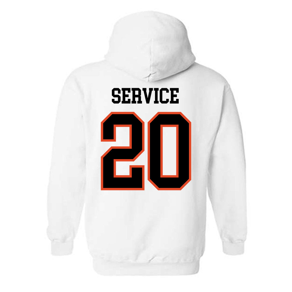 Oregon State - NCAA Women's Soccer : Sawyer Service - Classic Shersey Hooded Sweatshirt-1