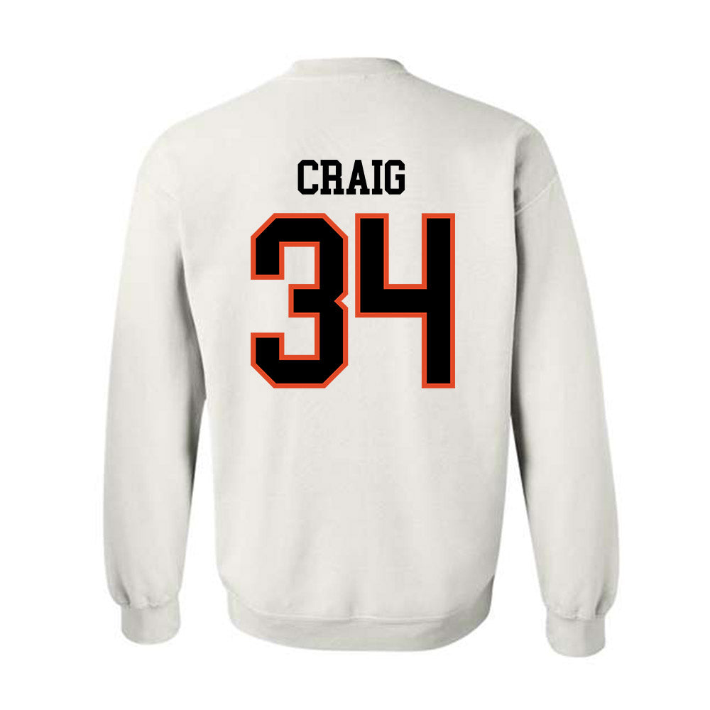 Oregon State - NCAA Football : Sean Craig - Classic Shersey Crewneck Sweatshirt-1