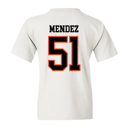 Oregon State - NCAA Baseball : Connor Mendez - Classic Shersey Youth T-Shirt-1