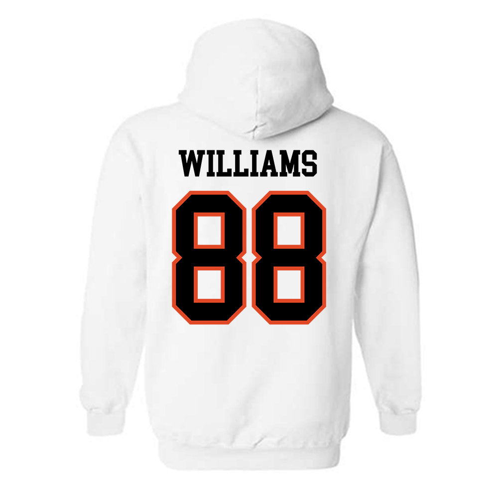 Oregon State - NCAA Football : Riley Williams - Classic Shersey Hooded Sweatshirt-1