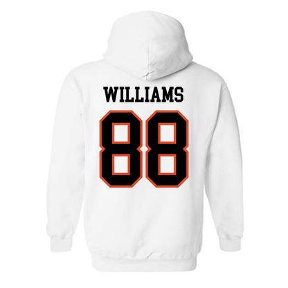 Oregon State - NCAA Football : Riley Williams - Classic Shersey Hooded Sweatshirt-1