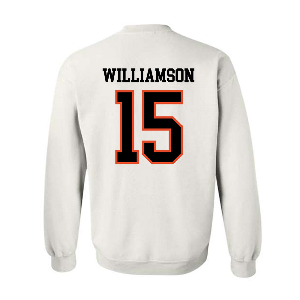 Oregon State - NCAA Women's Basketball : Lizzy Williamson - Classic Shersey Crewneck Sweatshirt-1