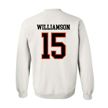 Oregon State - NCAA Women's Basketball : Lizzy Williamson - Classic Shersey Crewneck Sweatshirt-1