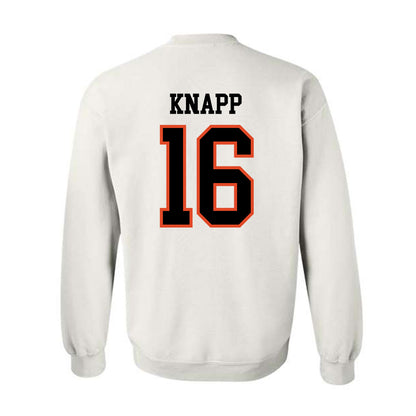 Oregon State - NCAA Football : Logan Knapp - Classic Shersey Crewneck Sweatshirt-1