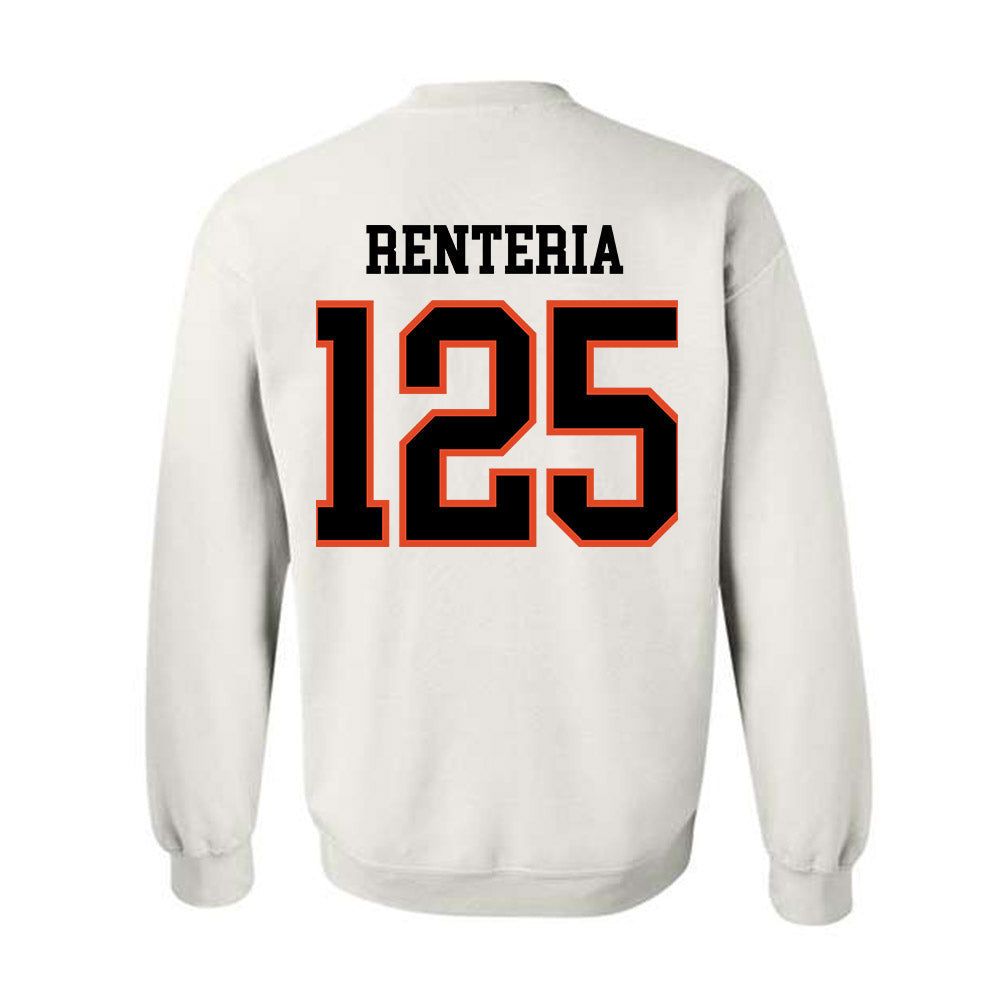 Oregon State - NCAA Wrestling : Maximo Renteria - Classic Shersey Crewneck Sweatshirt-1