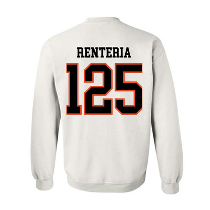 Oregon State - NCAA Wrestling : Maximo Renteria - Classic Shersey Crewneck Sweatshirt-1