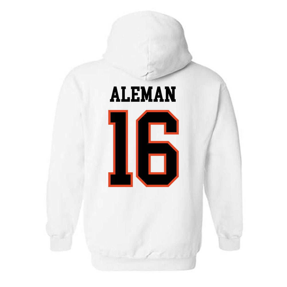 Oregon State - NCAA Softball : Kimberlee Aleman - Classic Shersey Hooded Sweatshirt-1