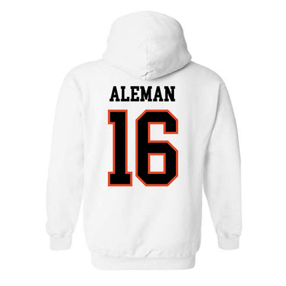 Oregon State - NCAA Softball : Kimberlee Aleman - Classic Shersey Hooded Sweatshirt-1