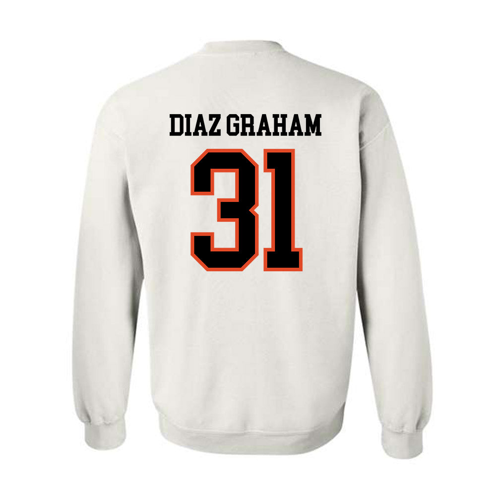 Oregon State - NCAA Men's Basketball : Jorge Diaz Graham - Classic Shersey Crewneck Sweatshirt-1
