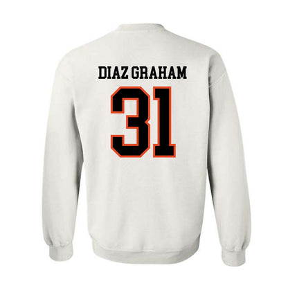 Oregon State - NCAA Men's Basketball : Jorge Diaz Graham - Classic Shersey Crewneck Sweatshirt-1