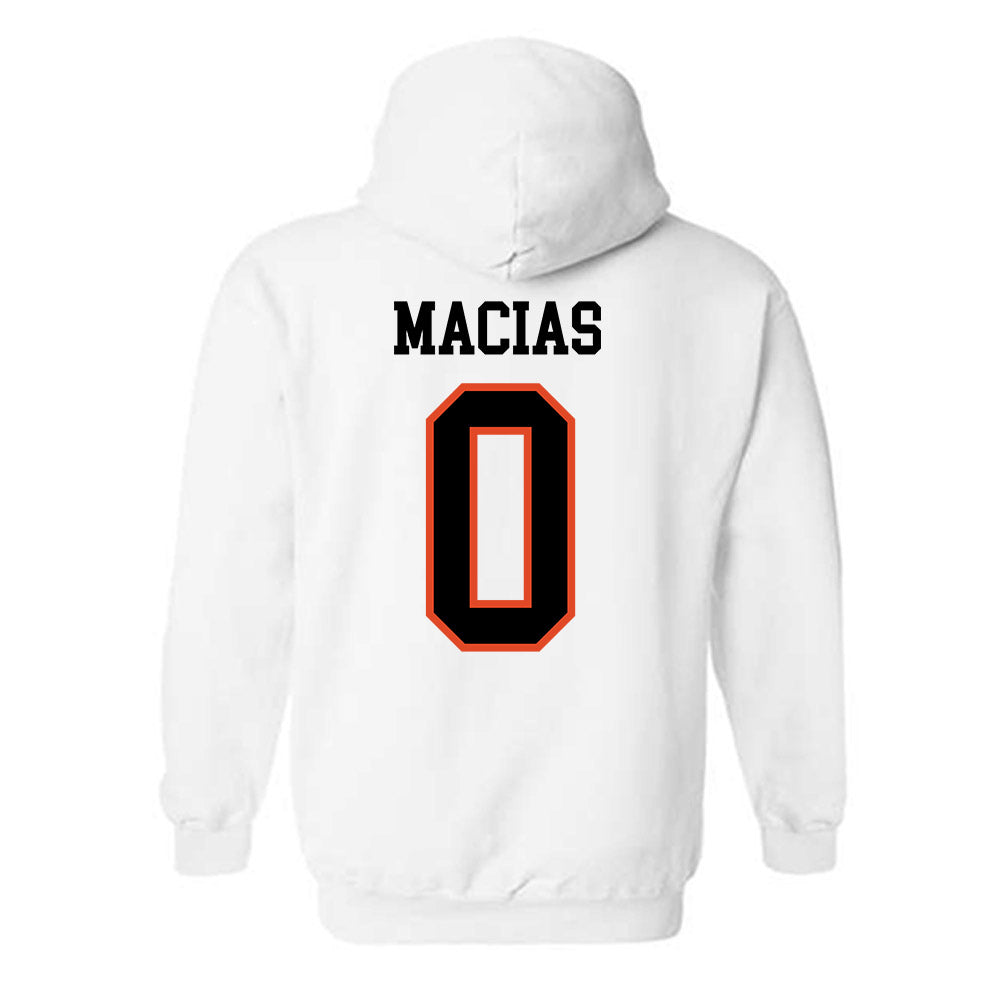 Oregon State - NCAA Men's Soccer : Michael Macias - Classic Shersey Hooded Sweatshirt-1