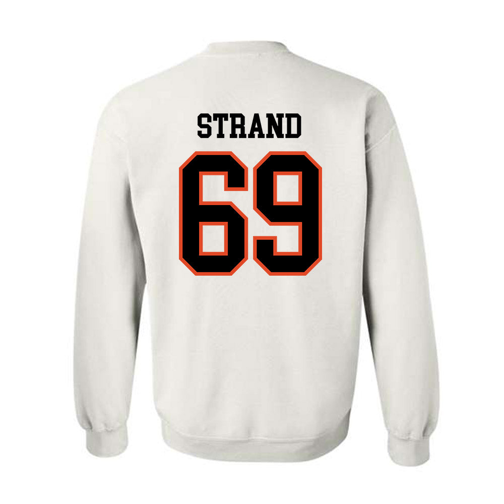 Oregon State - NCAA Football : Jacob Strand - Classic Shersey Crewneck Sweatshirt-1
